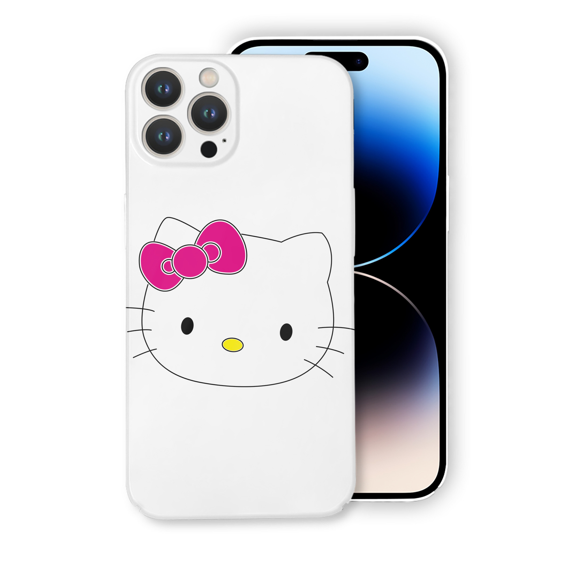 （画像用） Hello Kitty ハローキティ 【iPhone 14シリーズ対応】ハードケース